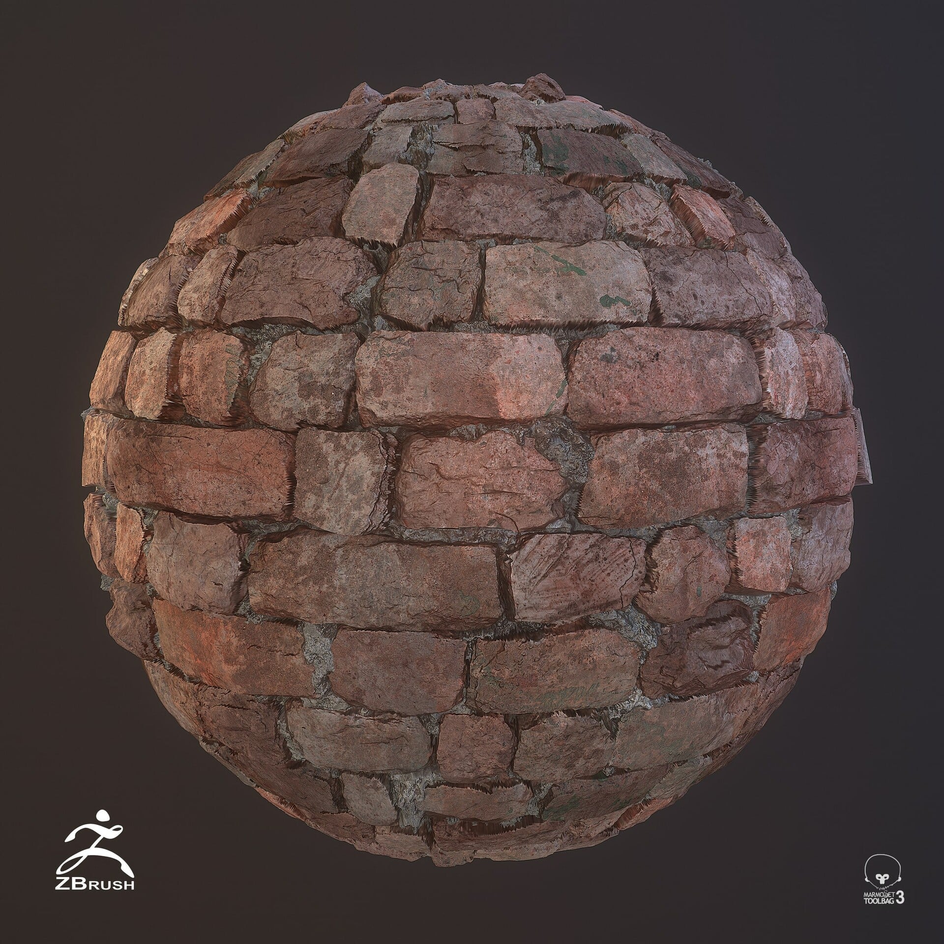 Brick Wall Texture In Zbrush